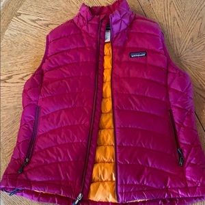 Patagonia Magenta & Orange Small Vest